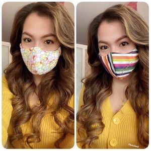 Designer Face Mask -- Reversible‼️